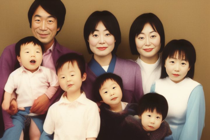 平成の家族写真