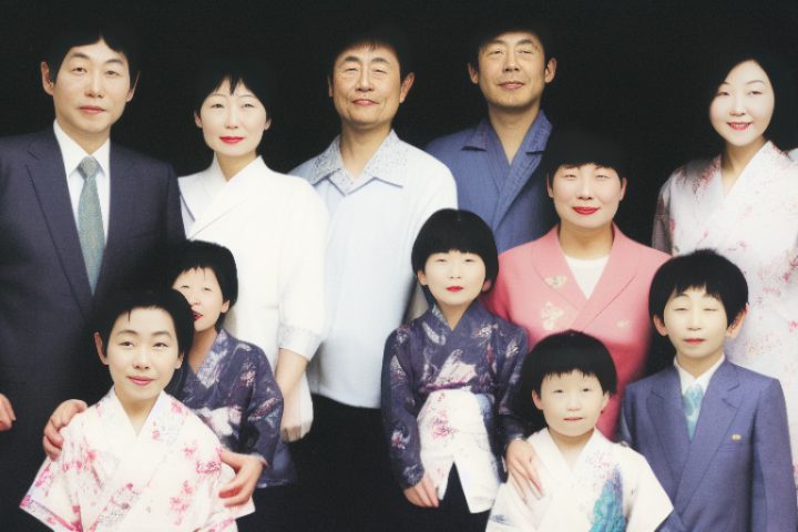 平成の家族写真